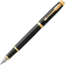 Набор PARKER IM CORE GIFT 20 BLACK перьевая ручка с позолотой и чехол 2122002